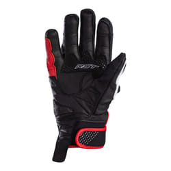 RST Freestyle II Guanti da moto, nero-bianco-rosso, dimensione 2XL per uomo