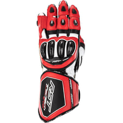 RST Tractech Evo 4 Guanti da moto, nero-bianco-rosso, dimensione XL per uomo