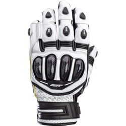 RST Tractech Evo 4 Short Guanti da moto, nero-bianco, dimensione XL per uomo