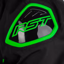 RST S-1 Giacca tessile moto, nero-grigio-verde, dimensione L per uomo