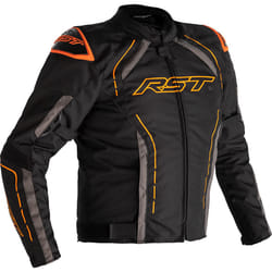 RST S-1 Giacca tessile moto, nero-grigio-arancione, dimensione XL per uomo