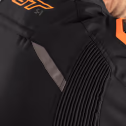 RST S-1 Giacca tessile moto, nero-grigio-arancione, dimensione 3XL per uomo