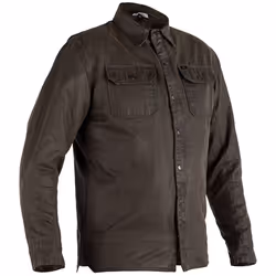 RST District Wax Camicia moto, grigio, dimensione L per uomo