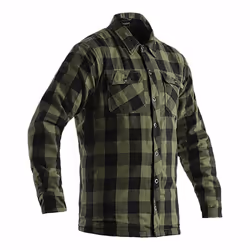 RST Lumberjack Camicia Moto, verde, dimensione M per uomo
