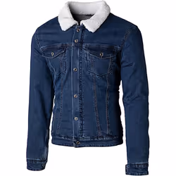 RST Sherpa Denim Giacca tessile moto, blu, dimensione L per uomo