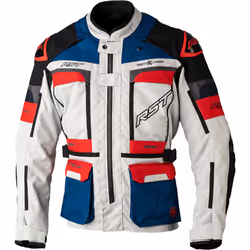 RST Pro Series Adventure-Xtreme Giacca tessile moto, bianco-rosso-blu, dimensione S per uomo - Vista aggiuntiva 2