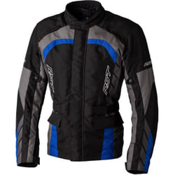 RST Alpha 5 Giacca tessile moto, nero-grigio-blu, dimensione M per uomo