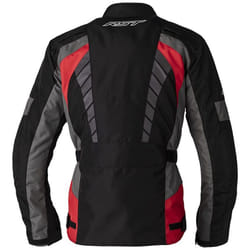 RST Alpha 5 Giacca tessile moto, nero-grigio-rosso, dimensione M per uomo
