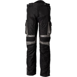 RST Pro Series Adventure-Xtreme Pantaloni tessili moto, nero-grigio, dimensione 4XL per uomo