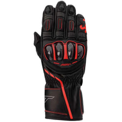RST S1 Guanti da moto, nero-rosso, dimensione S per uomo