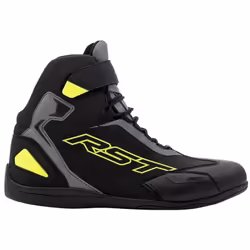 RST Sabre Scarpe da moto, nero-giallo, dimensione 42 per uomo
