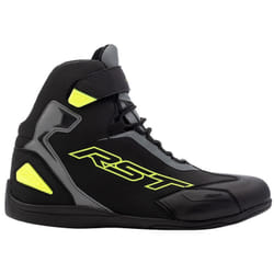 RST Sabre Scarpe da moto, nero-giallo, dimensione 42 per uomo