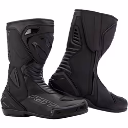 RST S1 stivali da moto impermeabili, nero, dimensione 43 per uomo