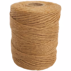 ANSIO Spago Iuta, 333 Piedi Corda di Iuta 3 Strati Spessore 2 mm, Corda Iuta per Imballaggio, Lavori artistici e Artigianali, ...