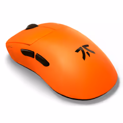Fnatic X Lamzu Thorn, Mano destra, Ottico, Bluetooth + USB Type-C, 26000 DPI, Arancione