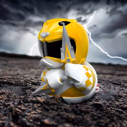 TUBBZ Power Rangers: Yellow Ranger, Personaggio da collezione, Cartoni animati