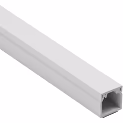 Nascondi i cavi con la canalina flessibile commerciale D-Line. Profilo 16 x 16 mm - noto ordinacavi per nascondere cavi. Il p ...