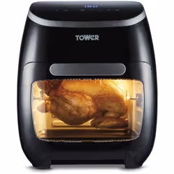 Questo air fryer oven digitale Tower è un accessorio da cucina multifunzionale. Dotato di funzionalità 5-in-1, è utilizzabile ...