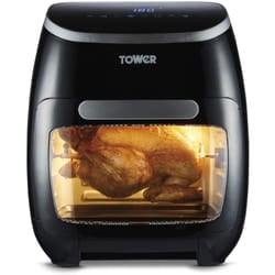 Tower T17039 Forno ad Aria/Friggitrice ad Aria Digitale Xpress 5-in-1, Air Fryer con Circolazione Rapida dell'Aria, Friggitrice Aria/Fornetto con
