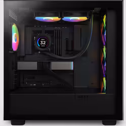 NZXT Kraken Elite 240 RGB Processore Raffreddatore di liquidi tutto in uno 12 cm Nero 1 pz - Vista aggiuntiva 5