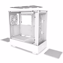 NZXT H5 Flow Midi Tower Bianco - Vista aggiuntiva 5