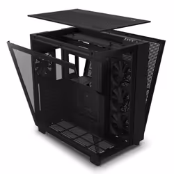 NZXT H9 All Black Midi Tower Nero - Vista aggiuntiva 5