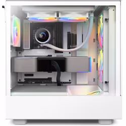 NZXT Kraken 240 RGB Processore Raffreddatore di liquidi tutto in uno 12 cm Bianco 1 pz - Vista aggiuntiva 5