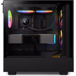 NZXT Kraken 240 RGB Processore Raffreddatore di liquidi tutto in uno 12 cm Nero 1 pz - Vista aggiuntiva 5