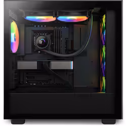 NZXT Kraken 280 RGB Processore Raffreddatore di liquidi tutto in uno 14 cm Nero 1 pz - Vista aggiuntiva 5