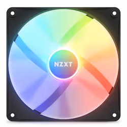 NZXT F140 RGB Core Case per computer Ventilatore 14 cm Nero 1 pz