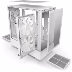 NZXT H5 Flow RGB Midi Tower Bianco - Vista aggiuntiva 5