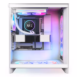 NZXT Kraken Elite 240 RGB Processore Raffreddatore di liquidi tutto in uno 12 cm Bianco 1 pz - Vista aggiuntiva 5