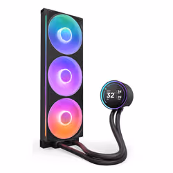 NZXT Kraken Elite 420 RGB Processore Raffreddatore di liquidi tutto in uno 14 cm Nero 1 pz - Vista aggiuntiva 3