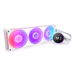 NZXT Kraken Elite 420 RGB Processore Raffreddatore di liquidi tutto in uno 14 cm Bianco 1 pz - Vista aggiuntiva 2