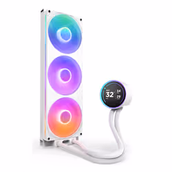 NZXT Kraken Elite 420 RGB Processore Raffreddatore di liquidi tutto in uno 14 cm Bianco 1 pz - Vista aggiuntiva 3