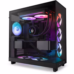 NZXT RF-U24HF-B1 sistema di raffreddamento per computer Case per computer Ventilatore Nero - Vista aggiuntiva 5