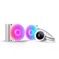 NZXT Kraken Plus RGB 240 Processore Raffreddatore di liquidi tutto in uno 12 cm Bianco