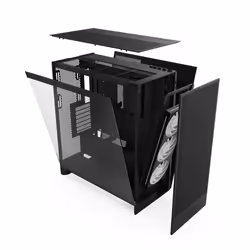 NZXT H7 Flow RGB Midi Tower Nero - Vista aggiuntiva 5