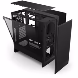NZXT H5 Flow Midi Tower Nero - Vista aggiuntiva 7