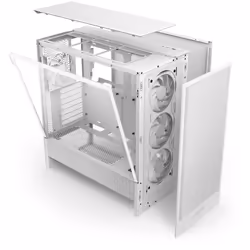 NZXT H5 Flow RGB Midi Tower Bianco - Vista aggiuntiva 5