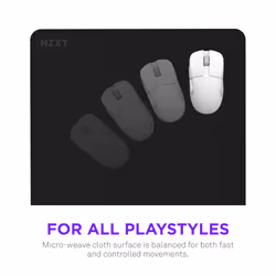 NZXT MM-LRGSP-BK tappetino per mouse Tappetino per mouse per gioco da computer Nero