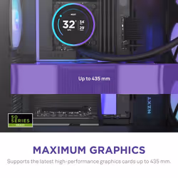 NZXT H9 Flow RGB+ Midi Tower Nero - Vista aggiuntiva 5