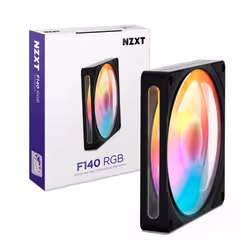 NZXT F140 RGB Case per computer Ventilatore 14 cm Nero - Vista aggiuntiva 2