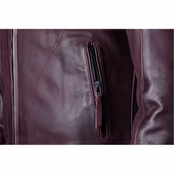 RST IOM TT Brandish 2 Giacca in pelle moto, rosso, dimensione XL per uomo