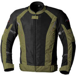 RST Ventilator XT Giacca tessile moto, nero-verde, dimensione L per uomo