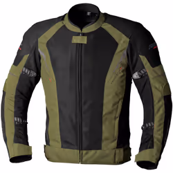 RST Ventilator XT Giacca tessile moto, nero-verde, dimensione 2XL per uomo