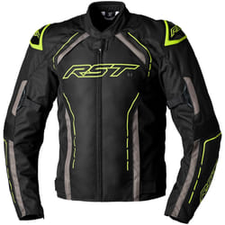 RST S-1 Giacca tessile moto, nero-giallo, dimensione S per uomo