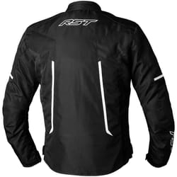 RST Pilot Evo Giacca tessile moto, nero-bianco, dimensione M per uomo