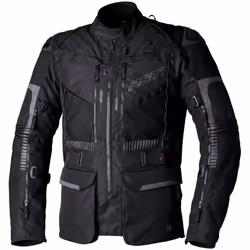 RST Ranger Giacca tessile moto, nero, dimensione 2XL per uomo