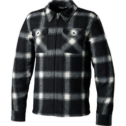 RST Brushed Camicia Moto, nero-bianco, dimensione 2XL per uomo